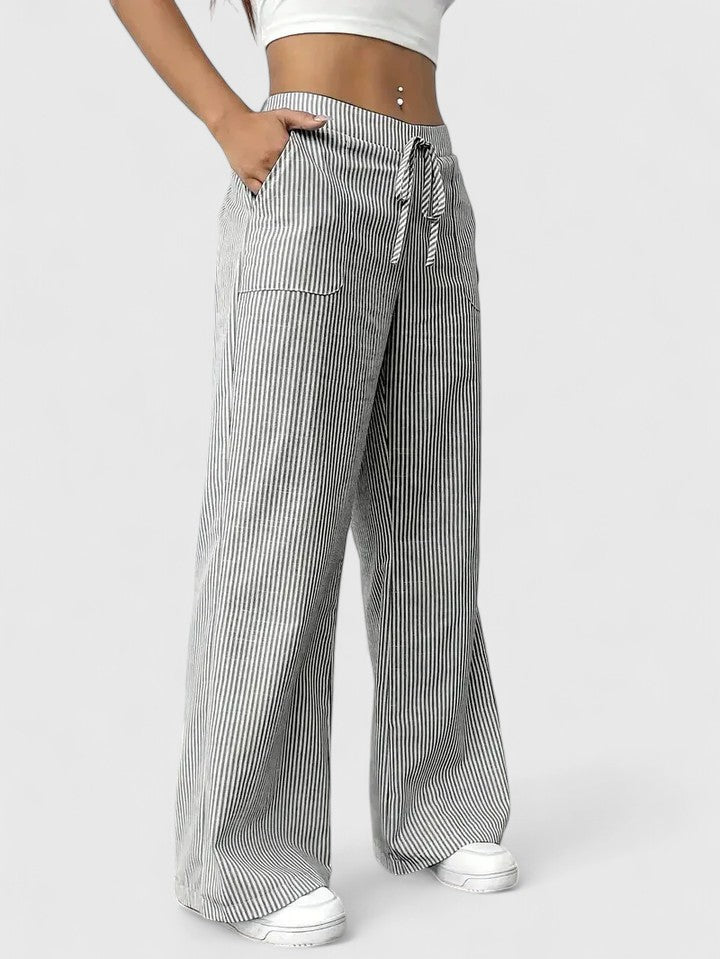 SIERRA – PANTALONS DE LOUNGE À RAYURES