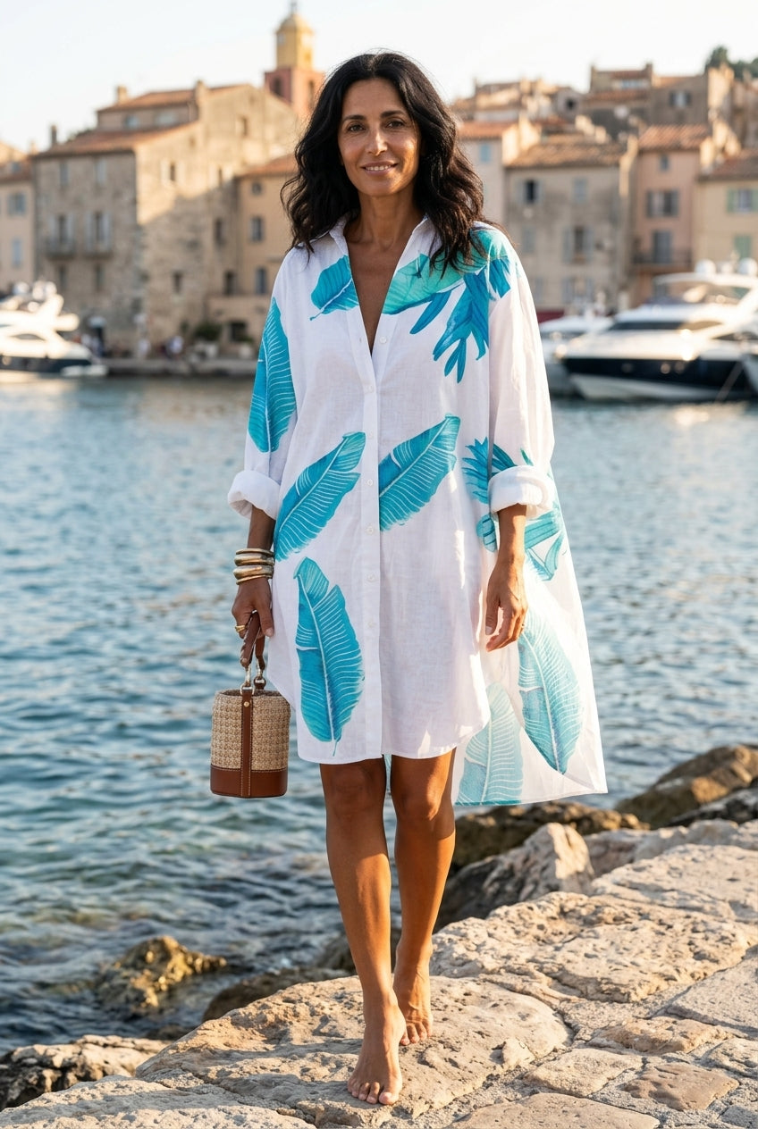 Nadine - Robe d'été fluide et intemporelle pour femme