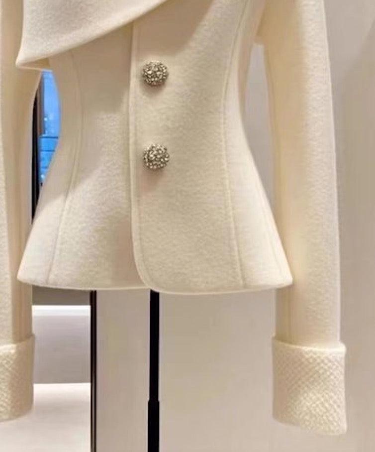Lola | Blazer Boutonné Asymétrique
