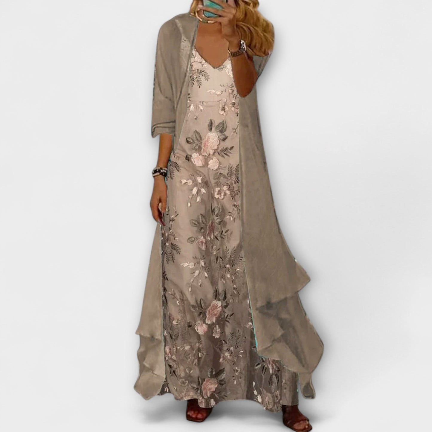Bryleigh | Ensemble Élégant à Deux Pièces avec Couverture du Ventre