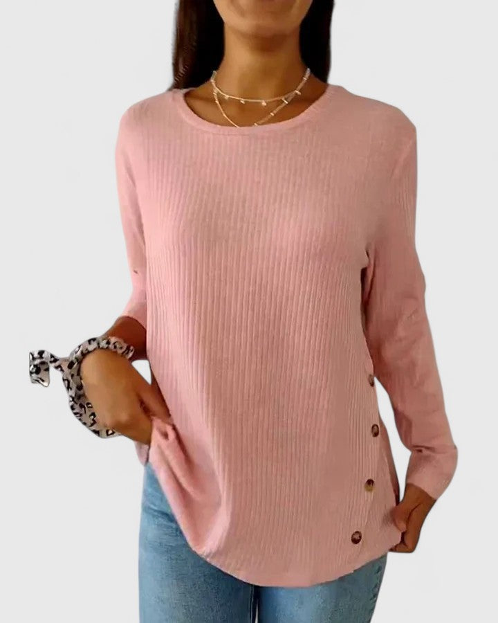 Megan™ | Haut Crew Élégant