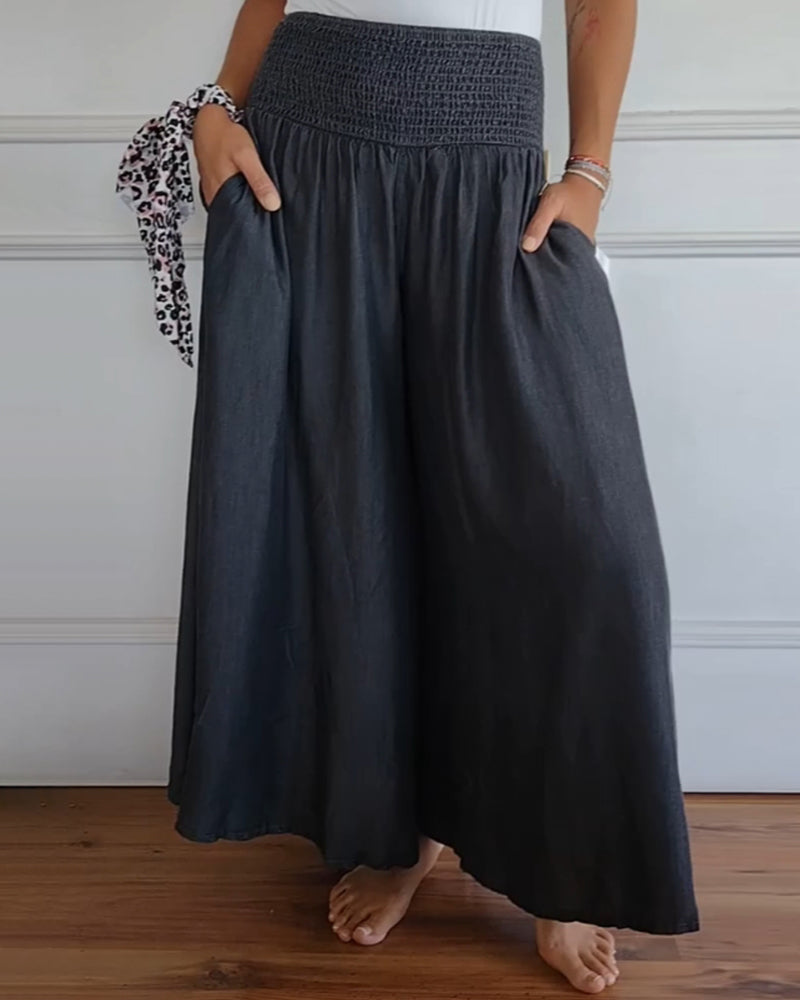 EMILIA – PANTALONS AMPLE CONFORTABLES