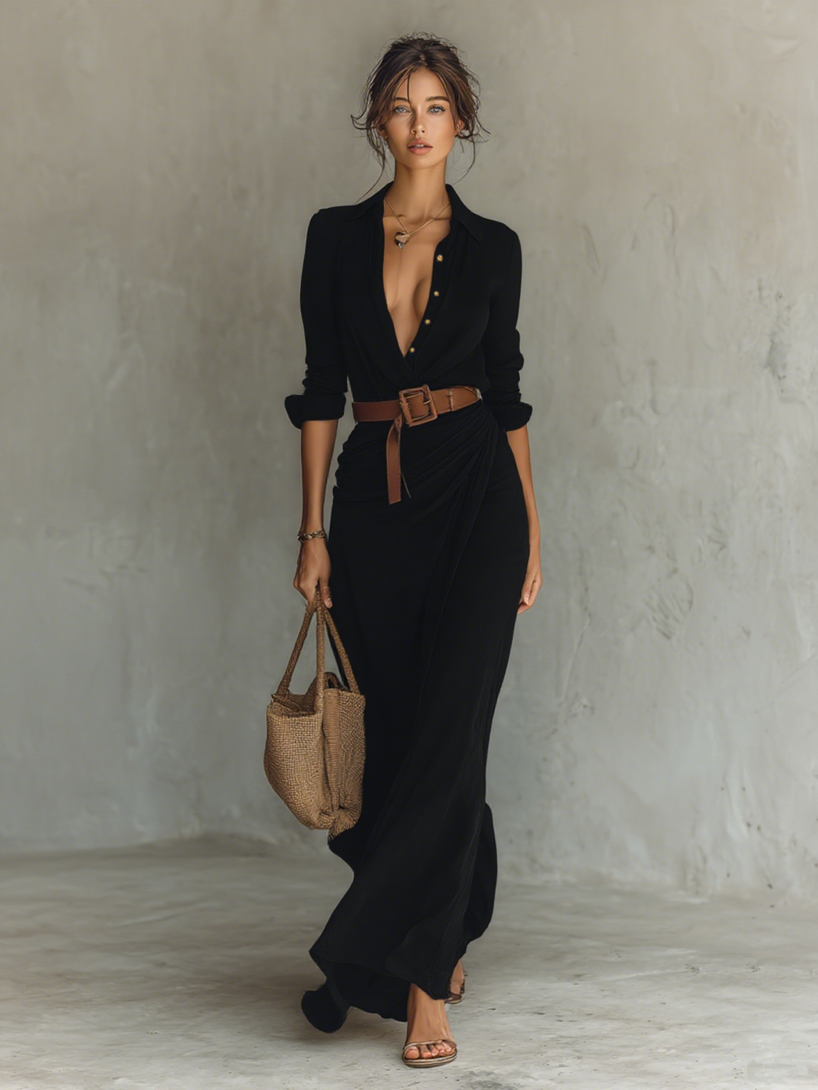 Victoria | Robe longue décontractée