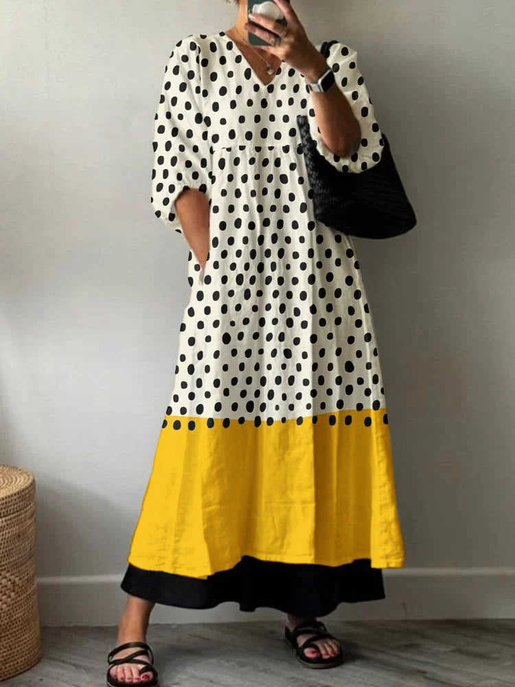 Ana | Robe Imprimée Élégante