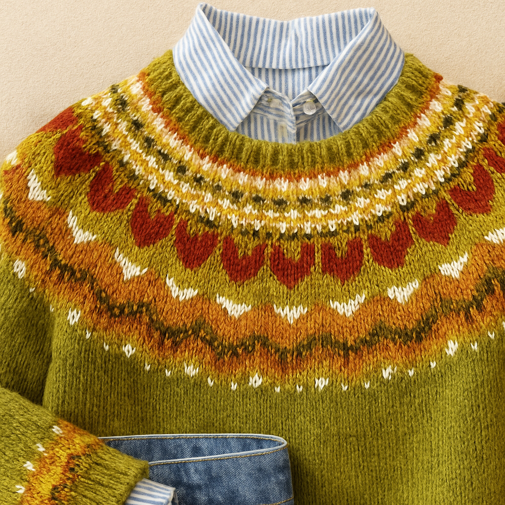 Ardent™ | Pull Tricot Vintage Classique