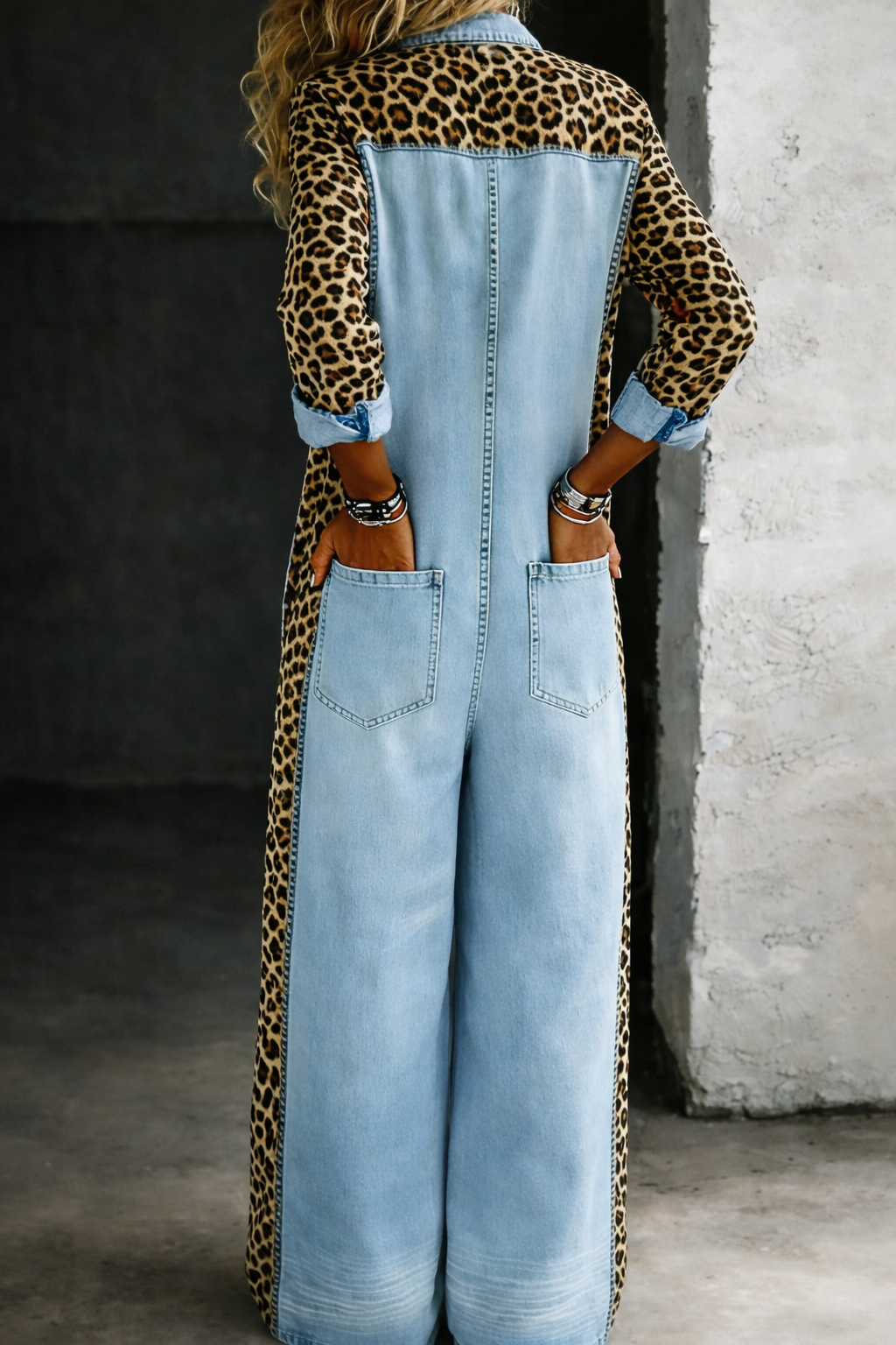 Amanda | Combinaison en Denim