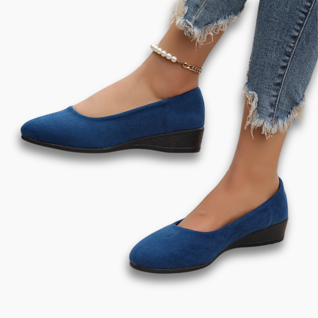 Karina - Scarpe Basse in Velluto Morbido