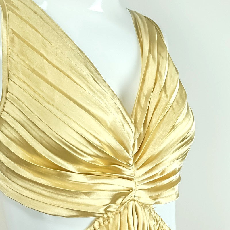 Laia | Robe Longue Plissée