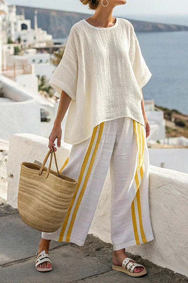 ARVELLA – ENSEMBLE RAYÉ INTEMPOREL