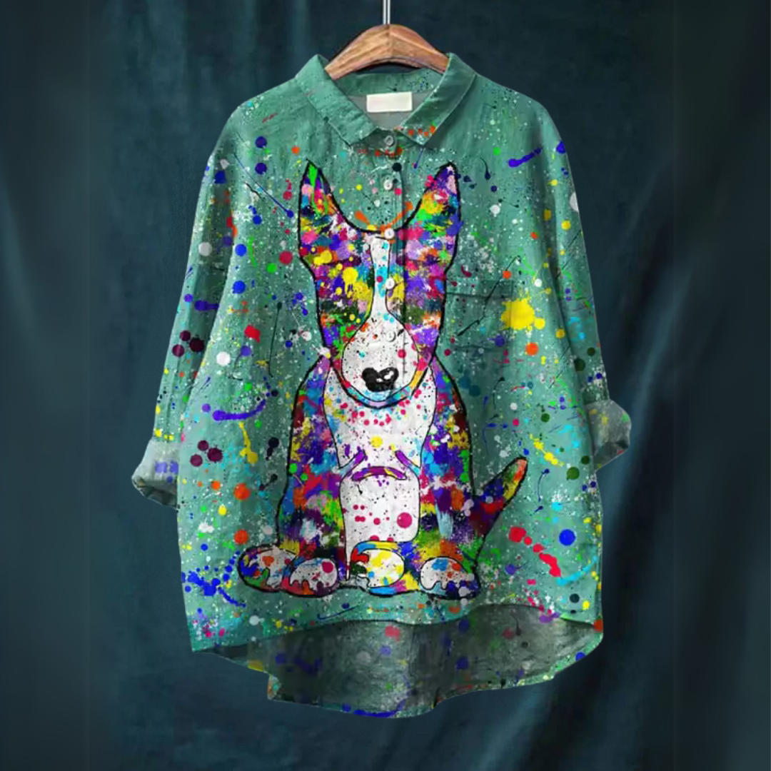 Amelia™ - T-shirts Art pour Chiens