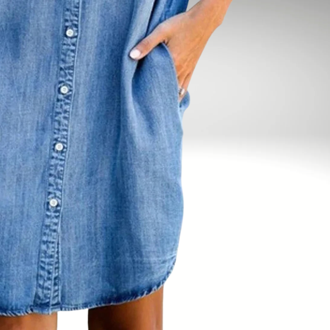 Jeanne - Robe en denim