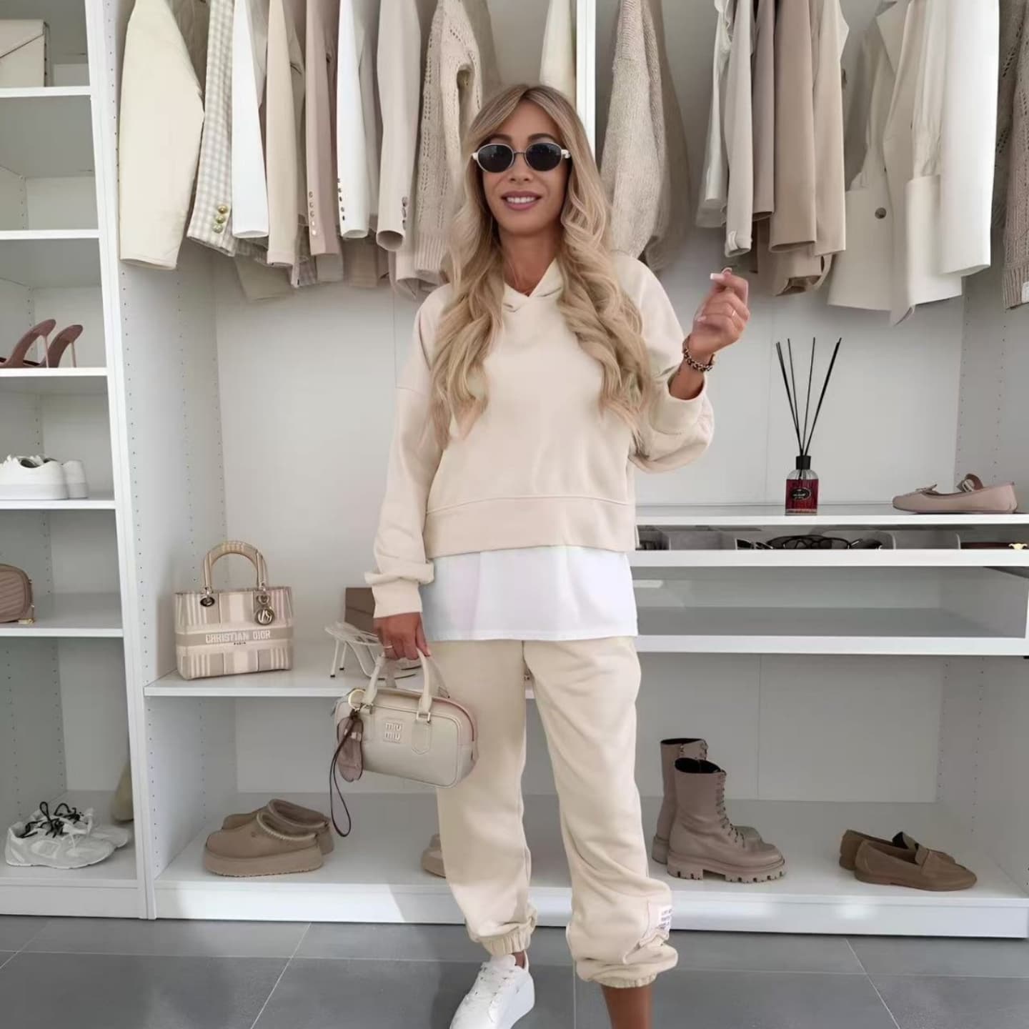 THALIRYN – ENSEMBLE DE SWEAT-SHIRT CASUAL À CAPUCHE