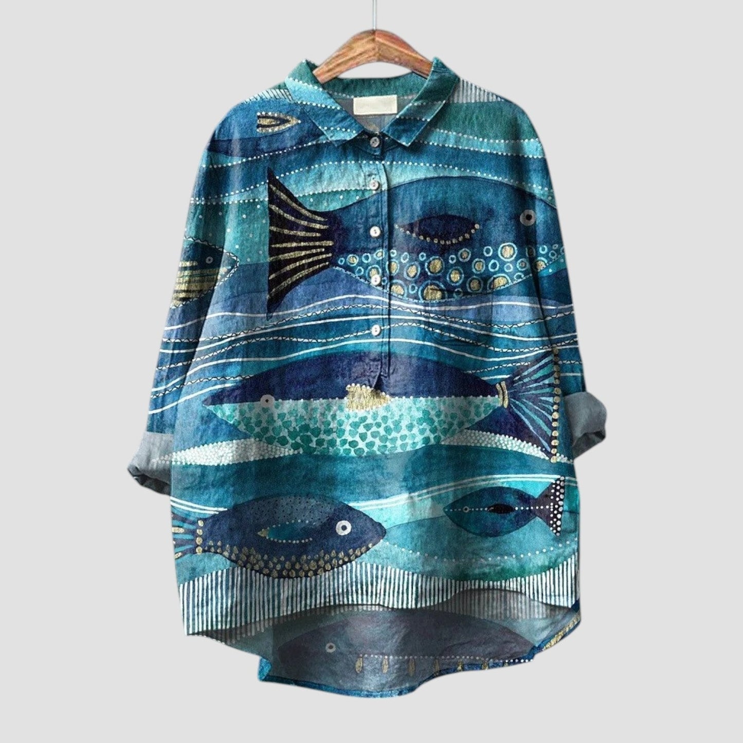 Azelra™ | 2025 – Blouse Océan Drift