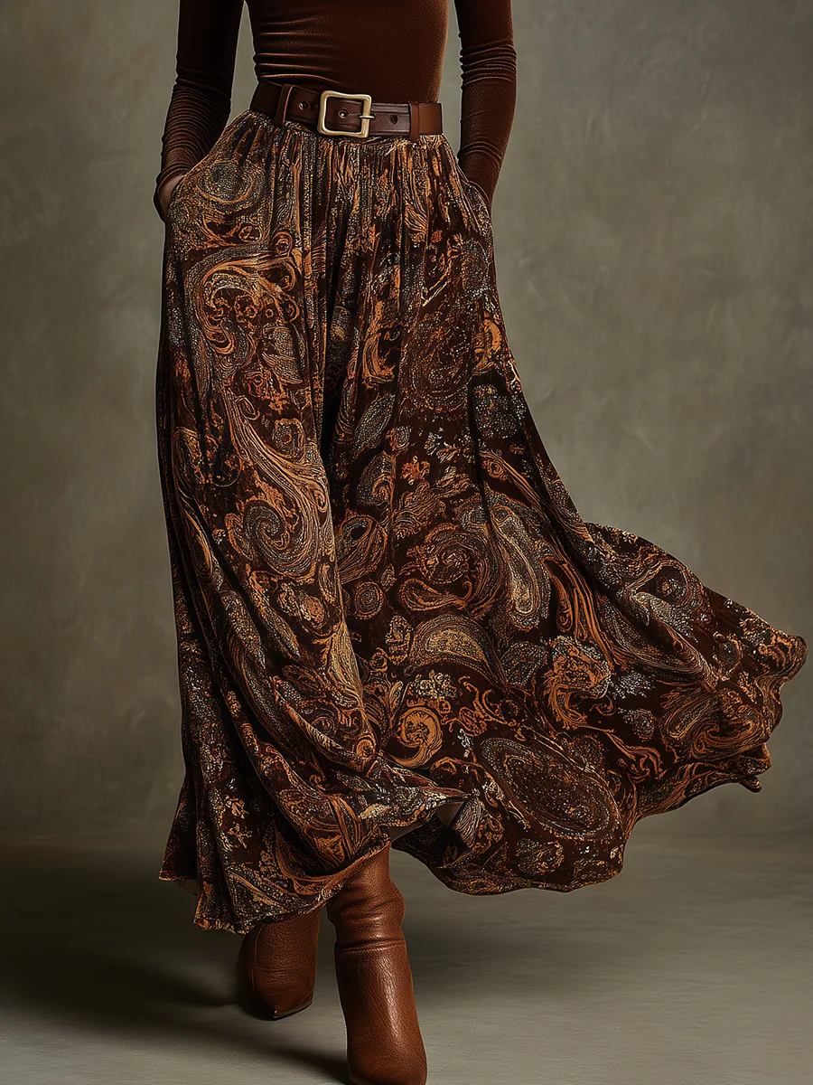 Candelaria | Ensemble vintage et jupe maxi