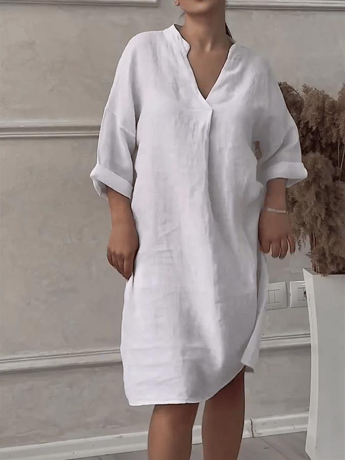 Aeris™ - Robe à Col en V Sans Effort