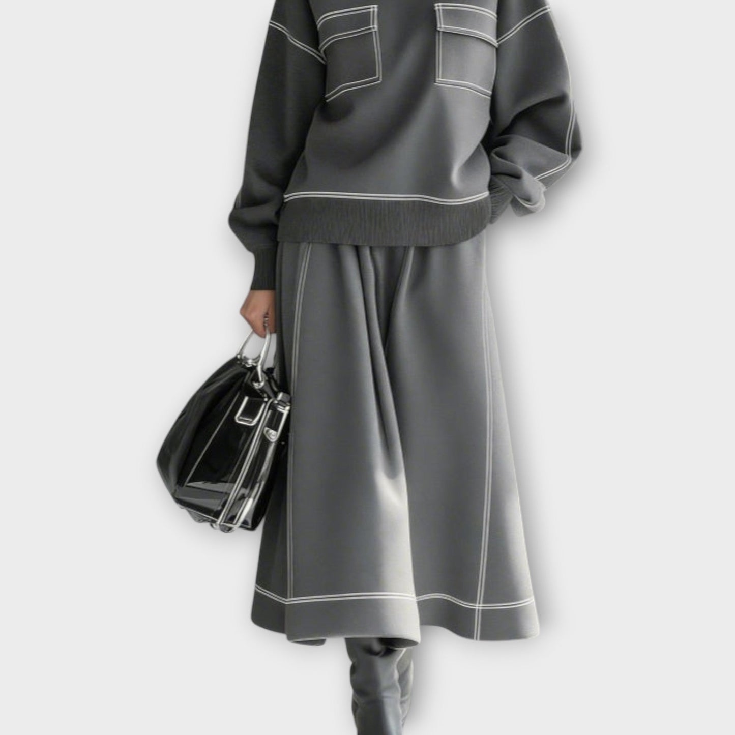 Ensemble Deux Pièces Chic Minimaliste