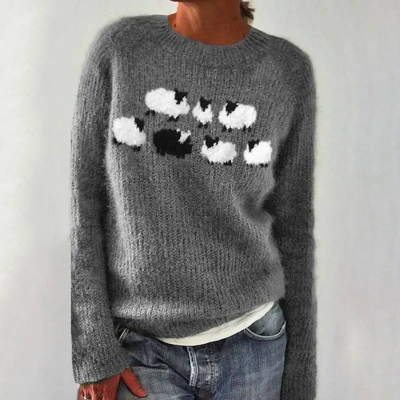 Poppy | Pull Rétro Confortable