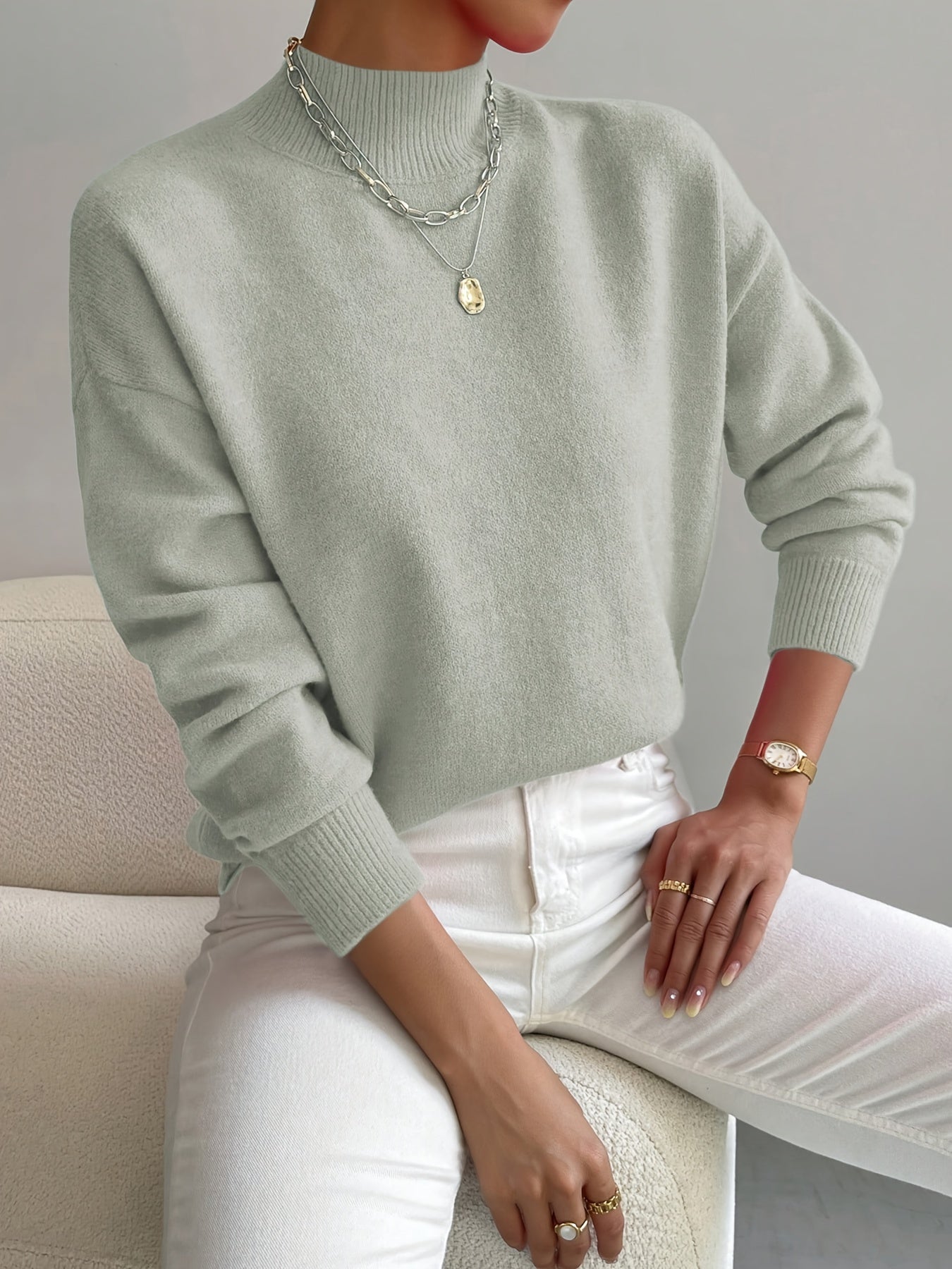 Gertrud – Pull en tricot