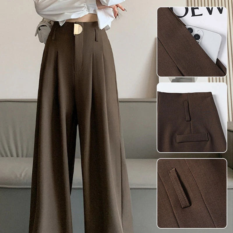 TAHLIA – PANTALONS FEMMES HAUTS À LA TAILLE POLYVALENTS