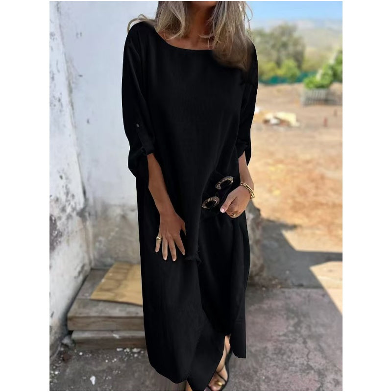 Everly – Élégant Costume Deux-Pièces en Coton et Lin