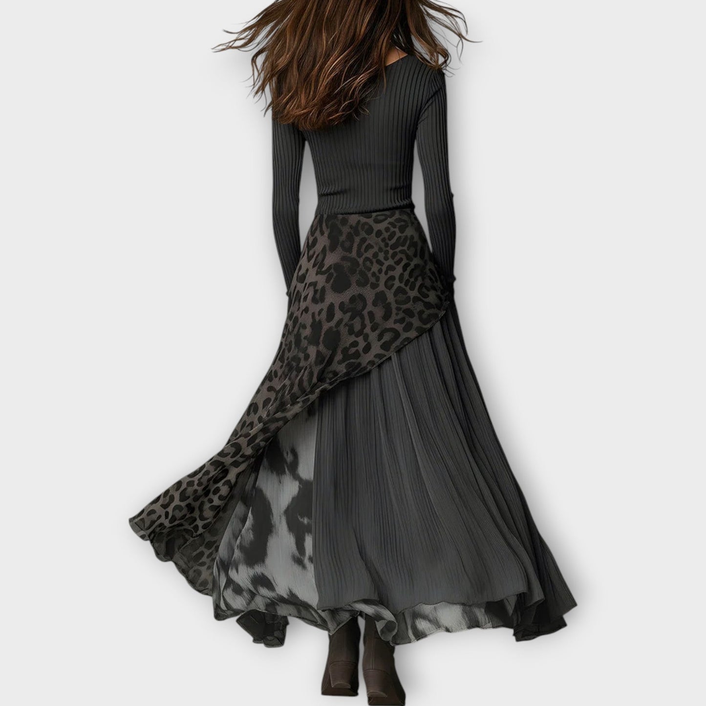 Robe Maxi Élégance Sauvage
