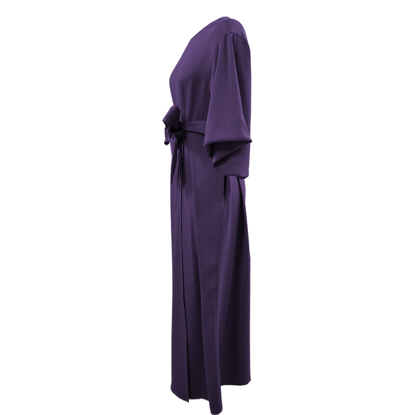 Robe élégante avec manches bouffantes