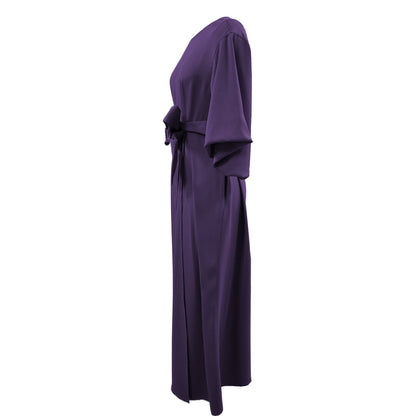 Robe élégante avec manches bouffantes