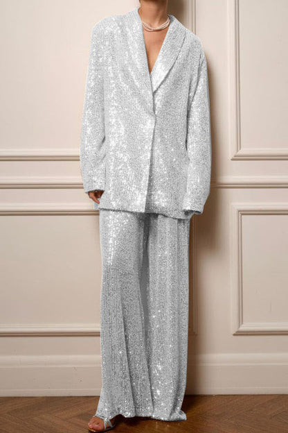 Maxwell | Veste de Costume Pailletée