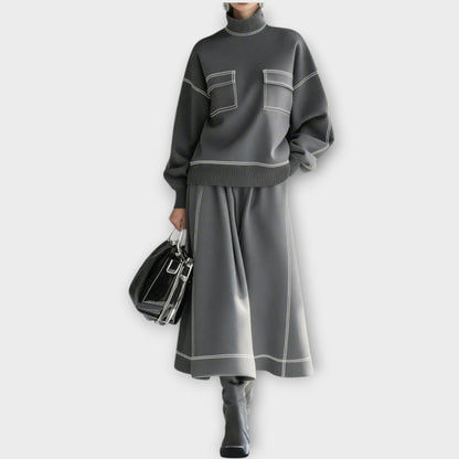 Ensemble Deux Pièces Chic Minimaliste