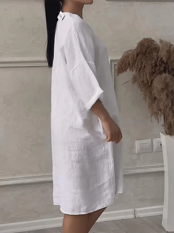 Aeris™ - Robe à Col en V Sans Effort
