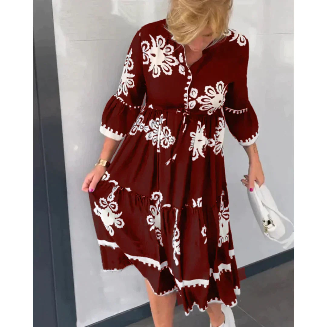 Iza - Robe Fluide Femme Élégance Intemporelle