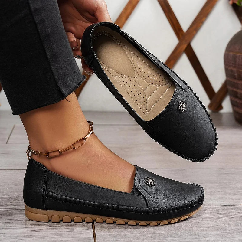 Sancia - Mocassins en Cuir Souple