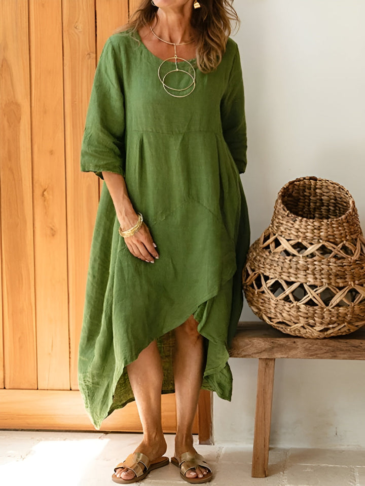 Aiva™ | Robe d'automne Rétro et Cosy