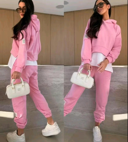 THALIRYN – ENSEMBLE DE SWEAT-SHIRT CASUAL À CAPUCHE