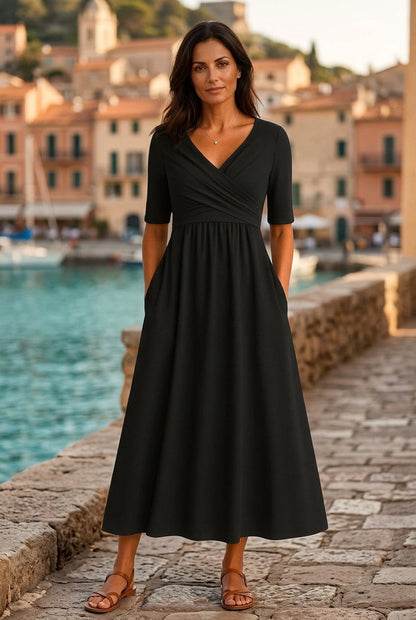 Diane | Robe Midi Élégante