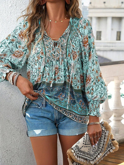 Helena™ - Haut Floral d'Été