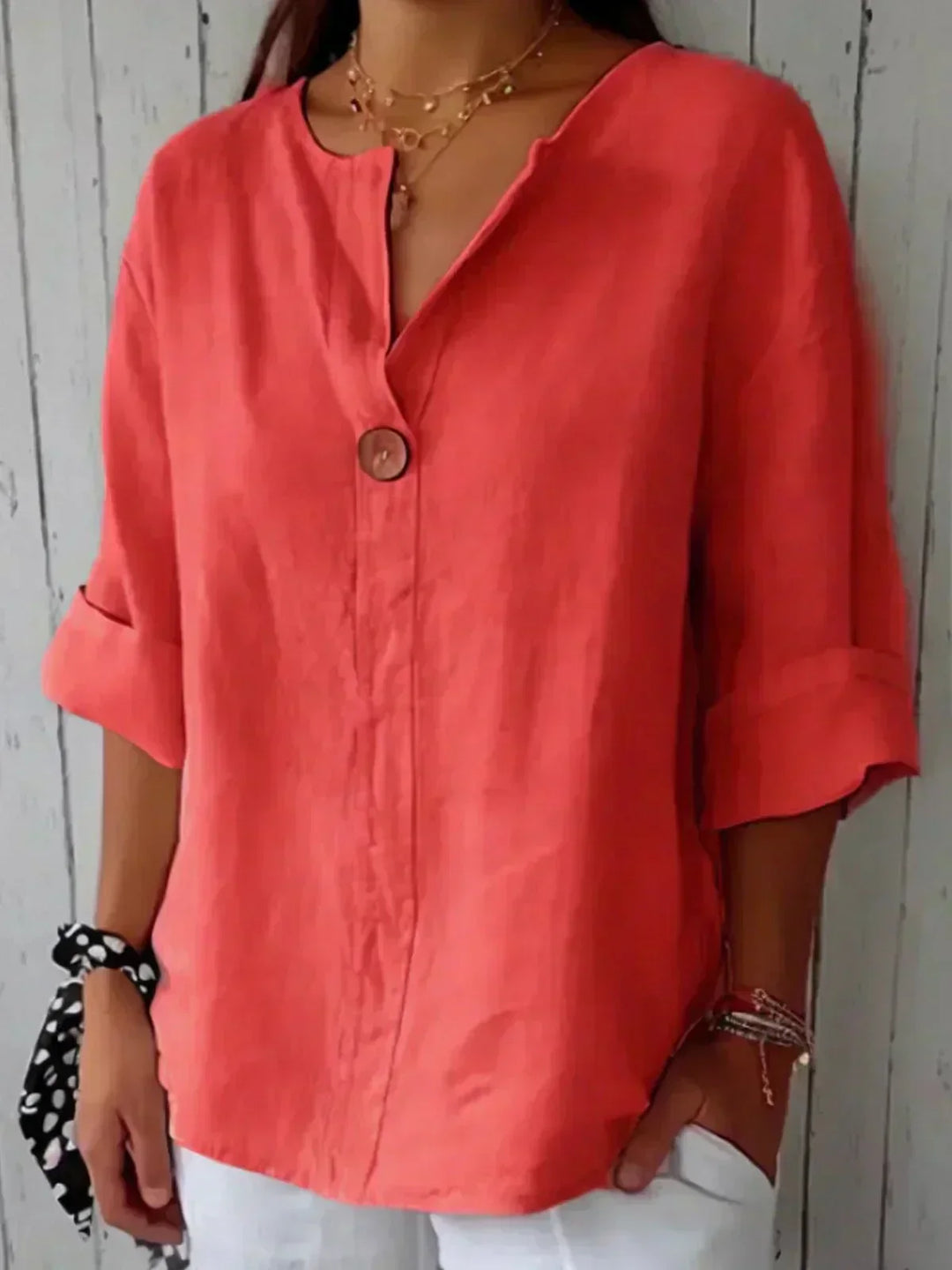 Zamma | Top V-Neck Relaxed