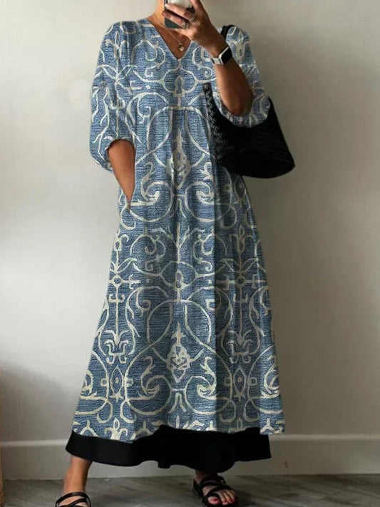 Lia | Robe Fleurie Élégante
