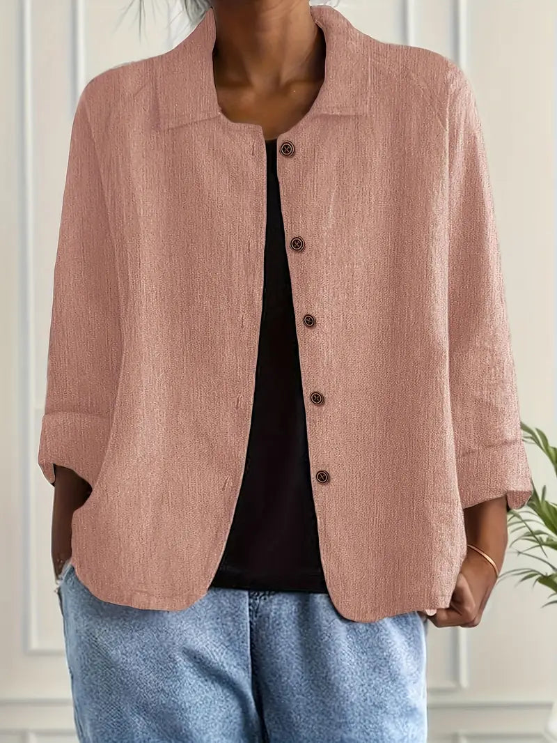 Marilla™ – Cardigan chemise léger classique