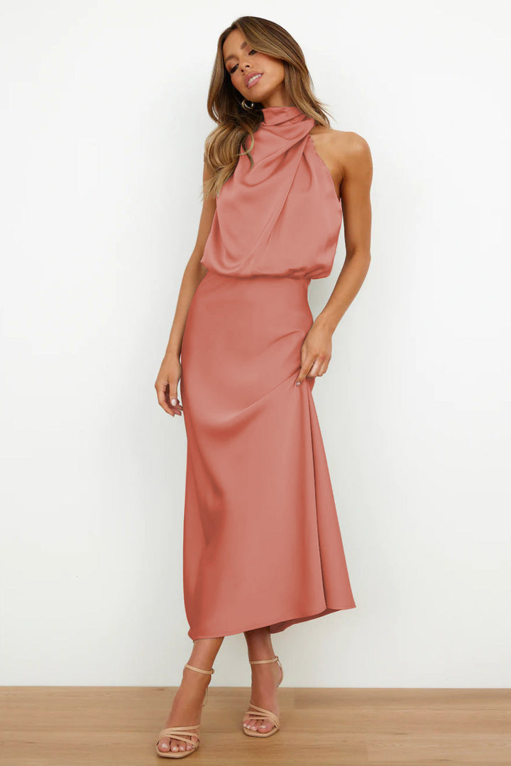 Violet | Robe Drapée Sahara