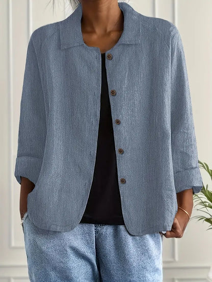 Marilla™ – Cardigan chemise léger classique