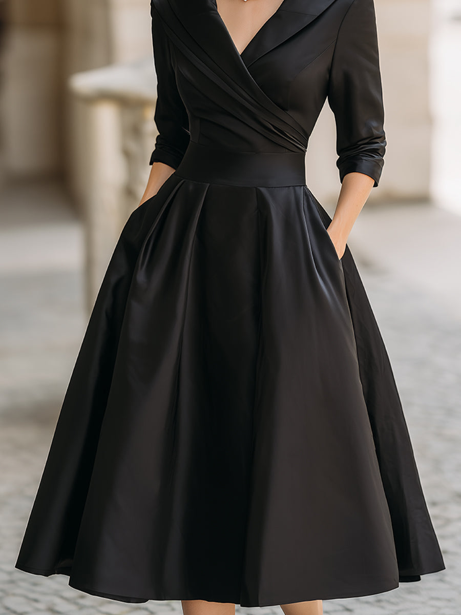 Lea™ - Robe Midi Élégante