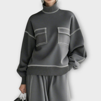 Ensemble Deux Pièces Chic Minimaliste