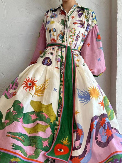 Helena | Robe Longue Plissée de Plage Glam