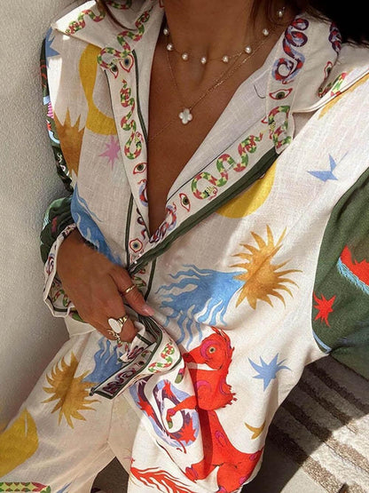 Jose | Ensemble à Manches Longues et Pantalons avec Taille Élastique