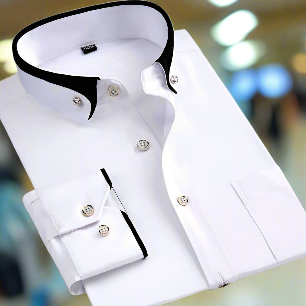 Albert™ | Chemise en Coton à Manches Longues Classique