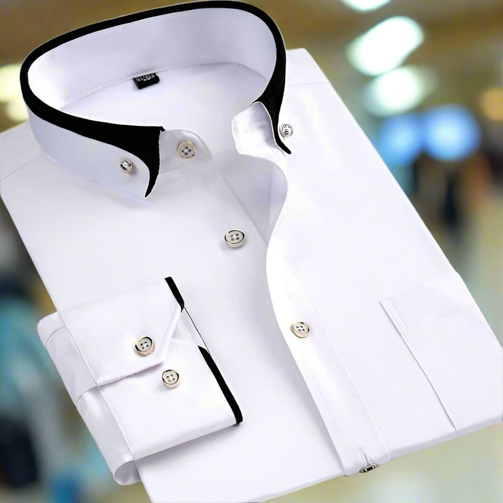 Albert™ | Chemise en Coton à Manches Longues Classique