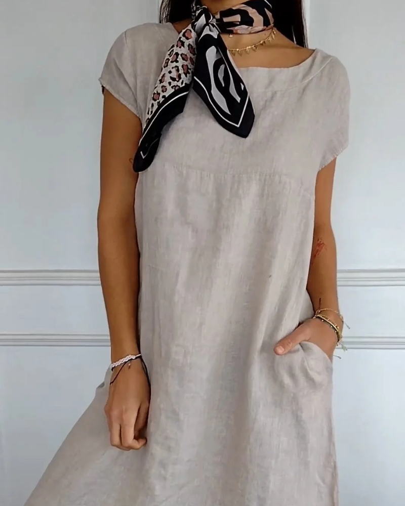 BERAWA - Robe Décontractée en Coton