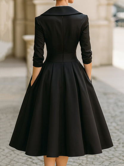 Lea™ - Robe Midi Élégante