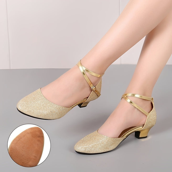 Carrie - Sandales Brillantes Élégantes pour Femmes